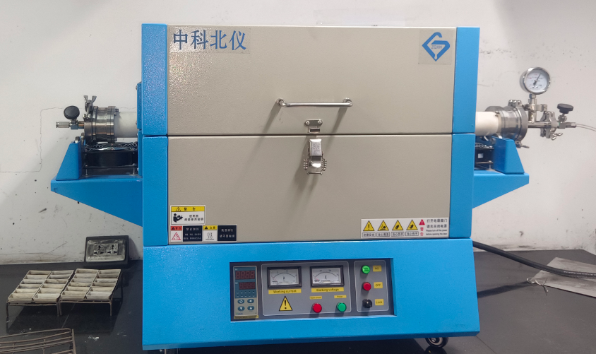 真空气氛管式加热炉-1200度